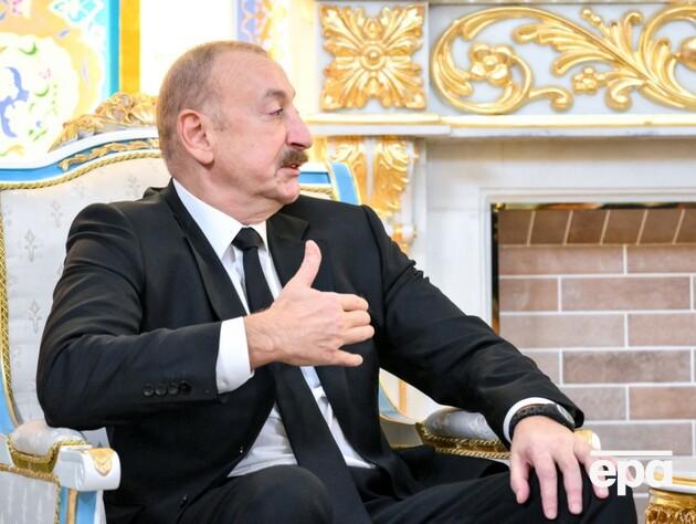 Алієв засудив удар РФ по Києву. Азербайджан вручив Росії ноту протесту через пошкодження свого посольства