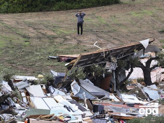 Сильний шторм накрив Західну Європу, є загиблі й постраждалі. Фото