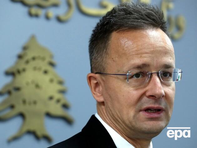 Сійярто заявив, шо Угорщина спрямує €1,5 млн із Європейського фонду миру Лівану, а не Україні