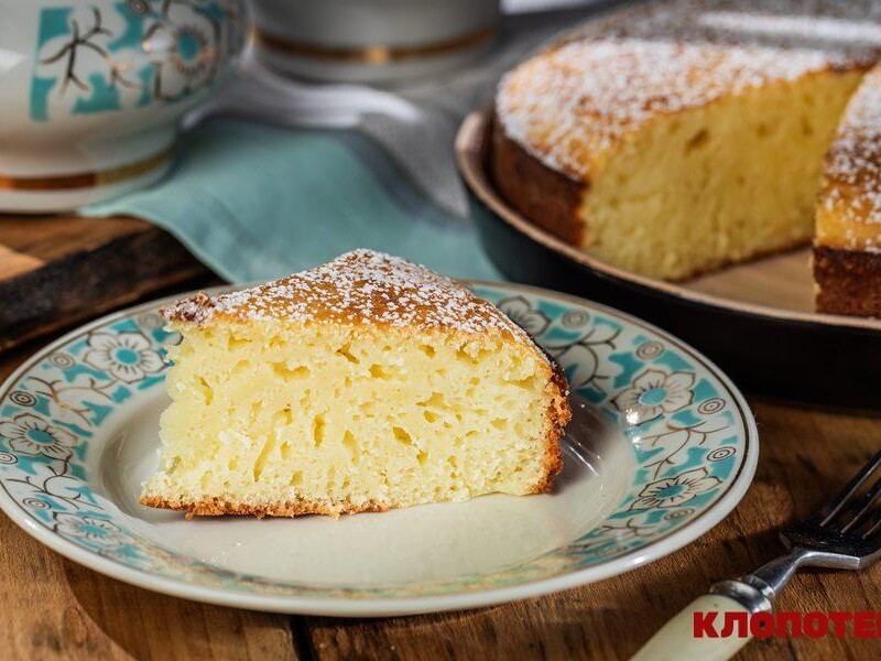 Добавьте это в манку и замесите тесто. Рецепт вкусного пирога манника