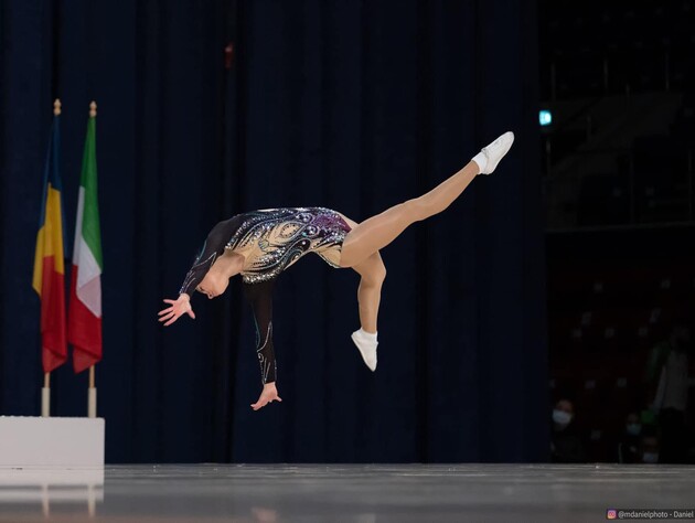 Чемпіонкою Європи зі спортивної аеробіки вперше стала українка. Відео переможного виступу