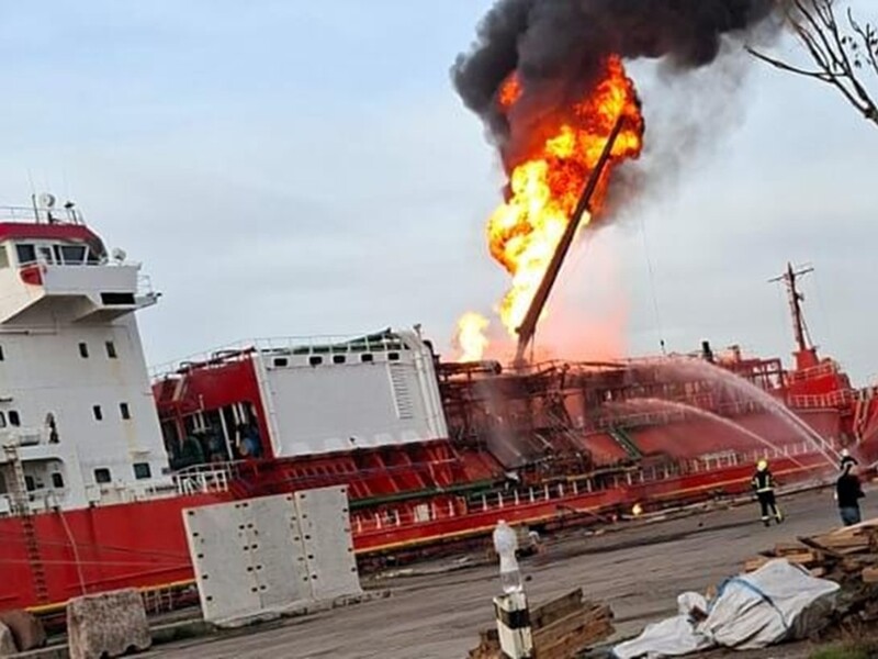 У Туреччині повідомили, що під час російського удару по Ізмаїлу зазнало пошкоджень турецьке судно