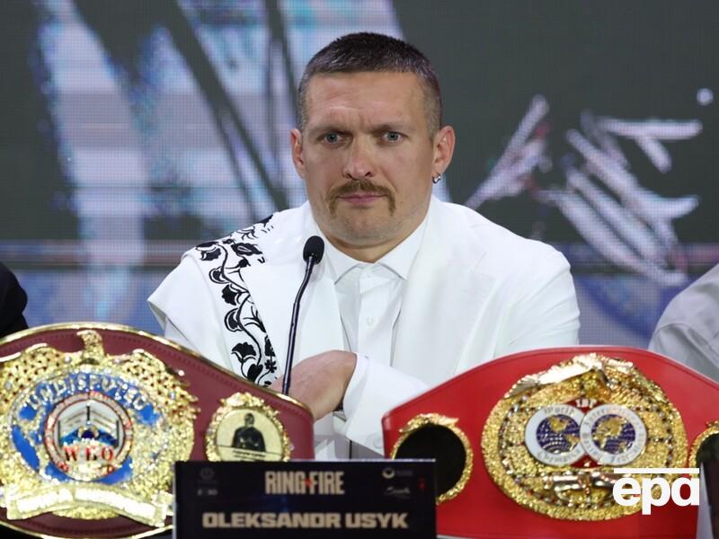 ЗМІ назвали ймовірну причину, через яку Усик відмовився від чемпіонського пояса WBO