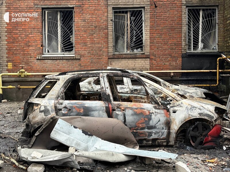 Який вигляд має Дніпро після масованого нальоту Shahed. Фото, відео