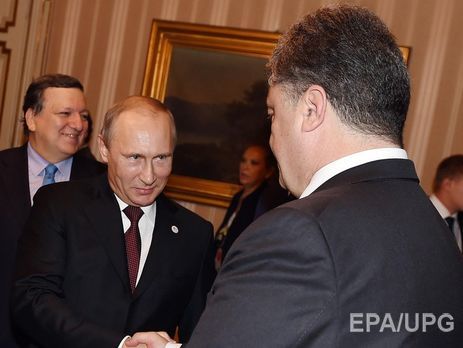 Администрация Президента: Порошенко и Путин обсуждали Донбасс