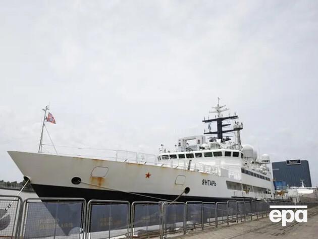 Міністр оборони Великобританії заявив про шпигунське судно РФ, звідки світили лазерами на британських пілотів