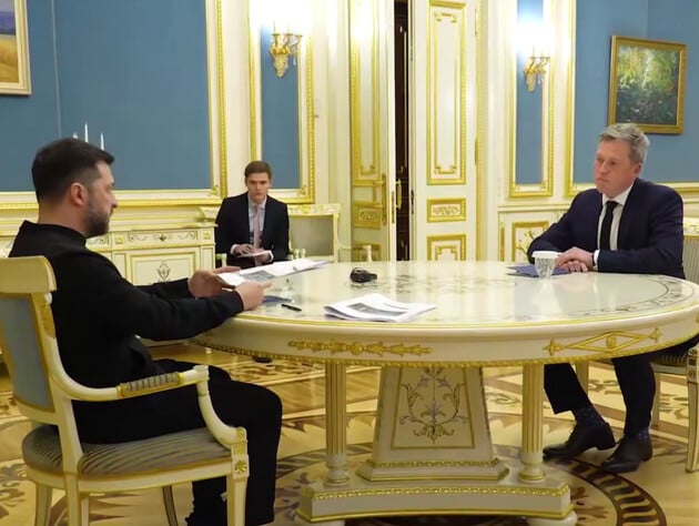 Зеленський і Дрісколл 