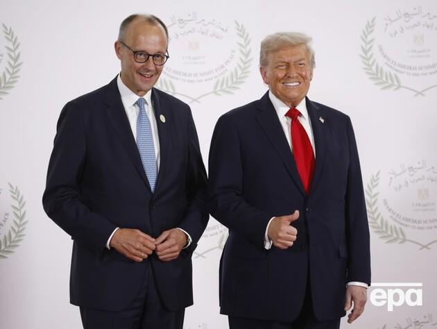 Мерц провів із Трампом конфіденційну розмову про 