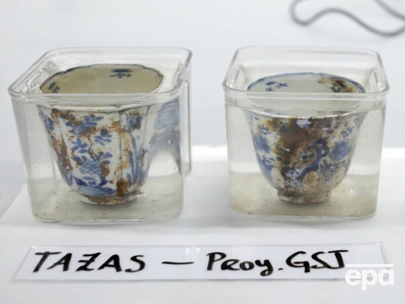 У Колумбії підняли перші скарби з легендарного іспанського галеона. Вони можуть коштувати мільярди доларів. Фото