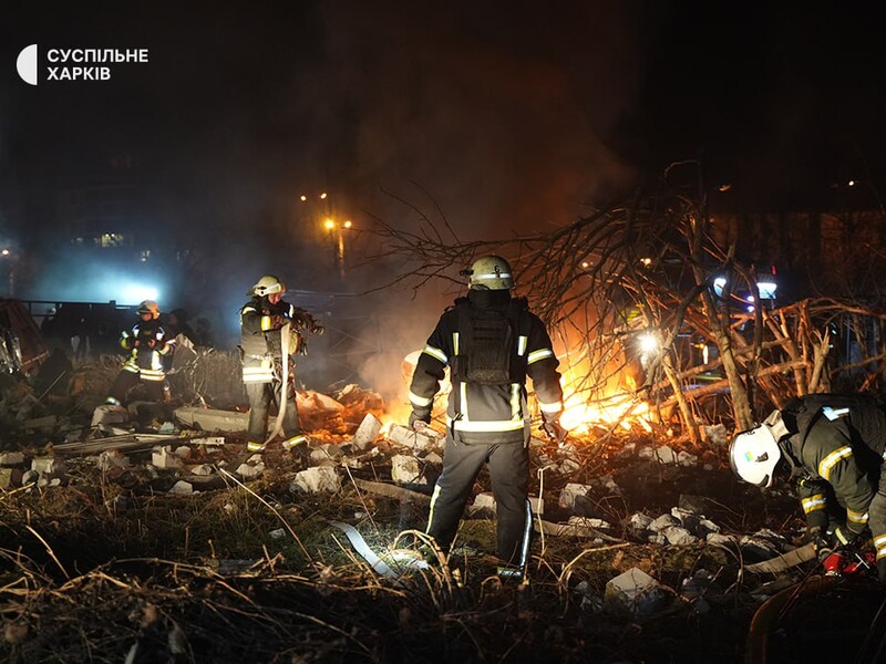 Нічний удар РФ по Харкову вбив чотирьох людей