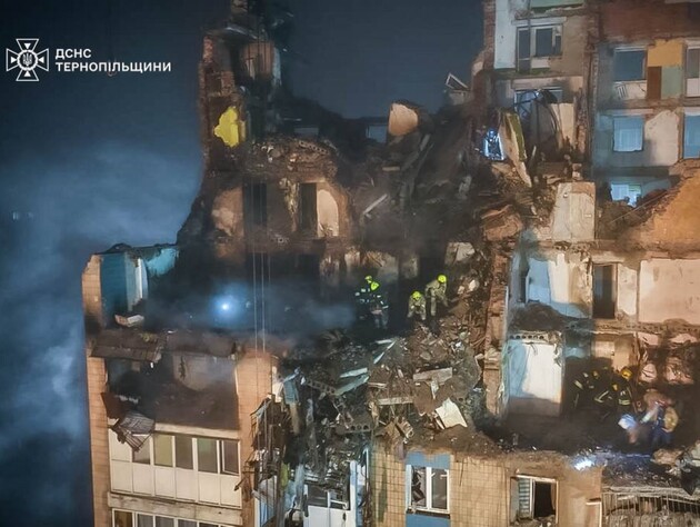 Будинок у Тернополі, у який влучила російська ракета, не можна відновити – ОВА