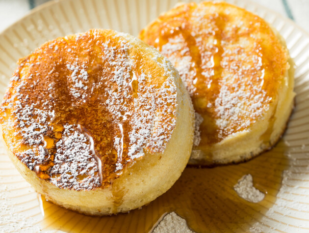 Японские панкейки получаются ровными и рыхлыми – готовить по этому рецепту на холодной сковороде