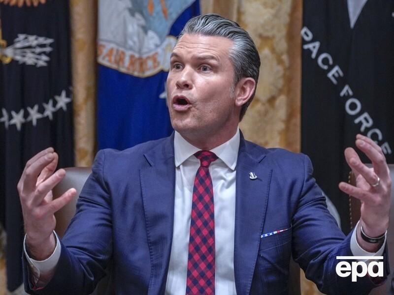 Гегсет заявив, що хотів би побачити спільну вечерю Трампа, Зеленського й Путіна