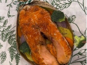Смешайте это с цедрой – и запеченная рыба получится изумительной. Секрет сочности – в маринаде