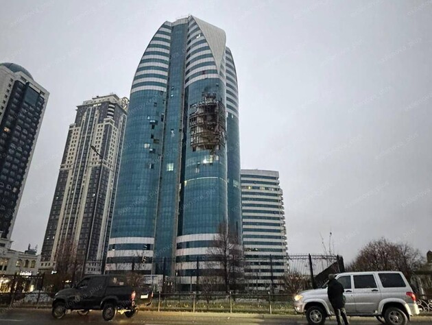 Дроны атаковали Грозный. Есть версия, что целью атаки была ФСБ Чечни