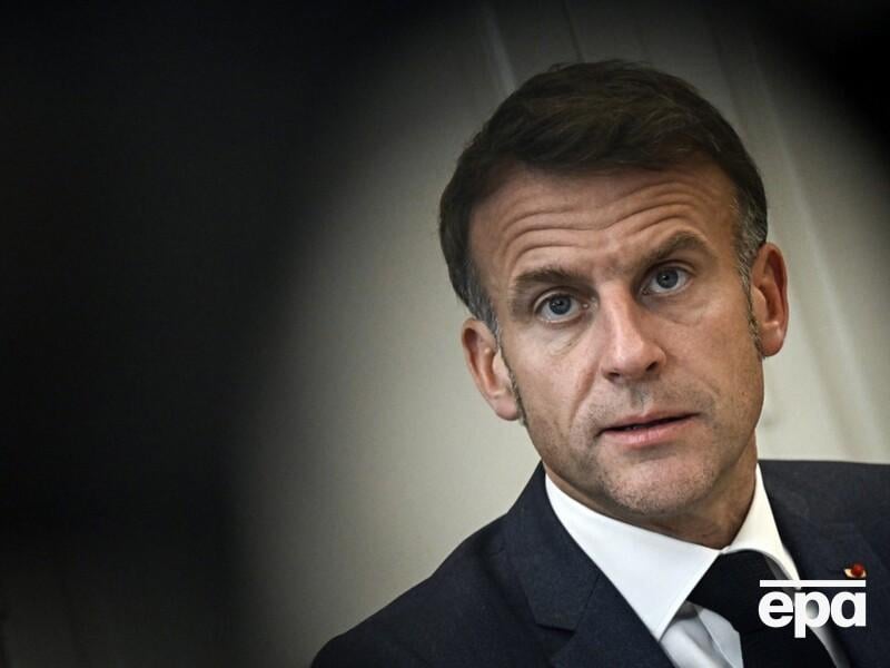 Макрон відреагував на появу у ЗМІ його розмови про ризики для Зеленського й імовірну зраду США