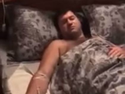 В сети опубликовали запись, как Насирову вручают подозрение. Видео