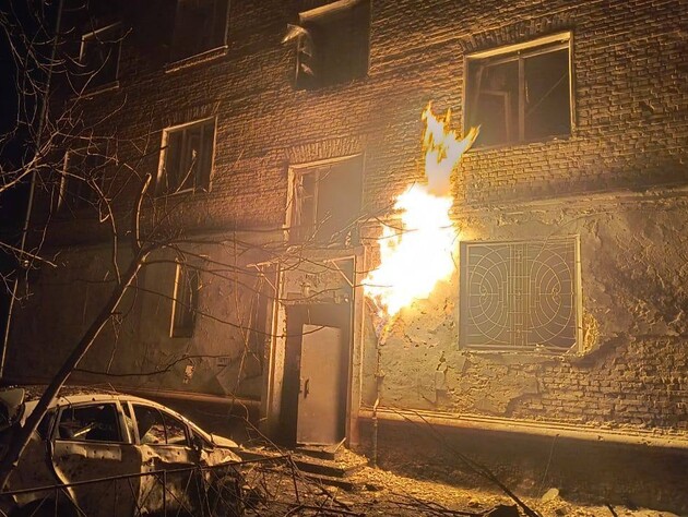 Дроны РФ атаковали Чернигов. Есть раненые, горел газопровод