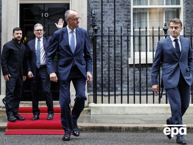 Мерц и Макрон уже покинули место переговоров по 