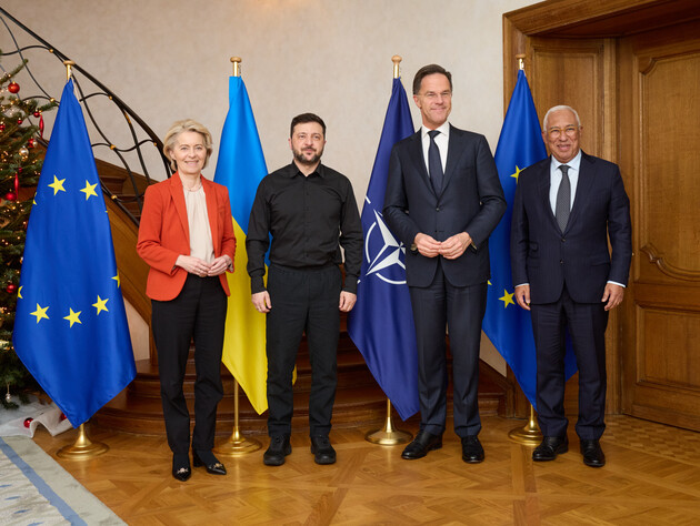 Зеленский уже в Брюсселе. На встрече с лидерами ЕС и НАТО он рассказал о результатах переговоров с США