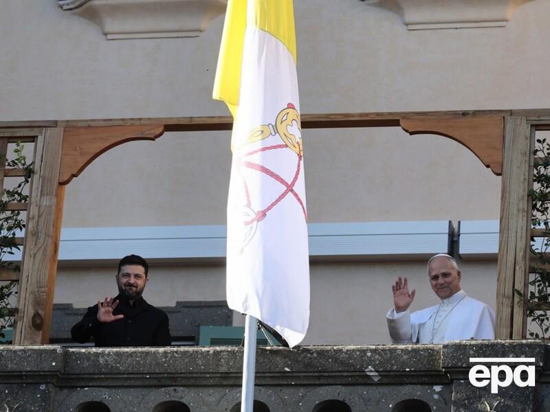 Перед визитом к Мелони Зеленский провел "дружескую беседу" с папой римским