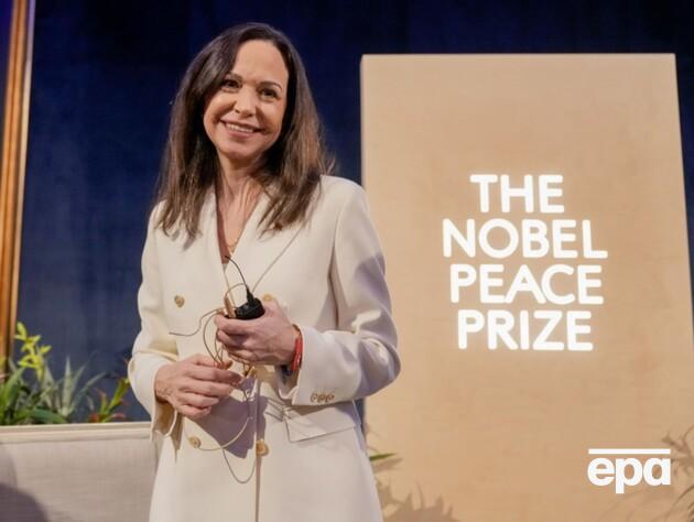 Лідерка опозиції Венесуели потайки і в перуці тікала із країни, щоб отримати Нобелівську премію миру – WSJ