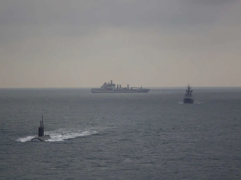 "Был готов к противолодочным действиям". Британский флот проследил за прохождением подлодки РФ через Ла-Манш