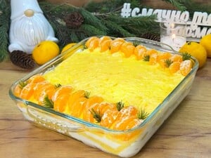 Приготовьте на праздники этот невероятно нежный мандариновый десерт, похожий на тирамису. Рецепт