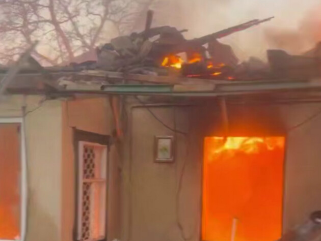 Після обстрілу Одеси спалахнув будинок Сергія Гайдаржи, який торік утратив дружину й сина