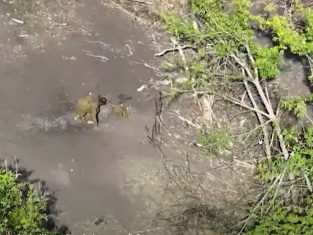 ВСУ показали, как три тонны взрывчатки уничтожили трубу, через которую россияне пытались попасть в Купянск