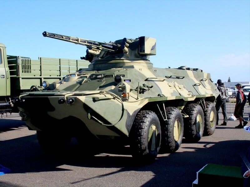 Український бронетранспортер став трофеєм у 