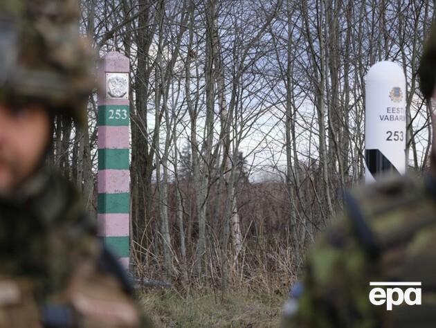 Эстония начала устанавливать бункеры на границе с Россией