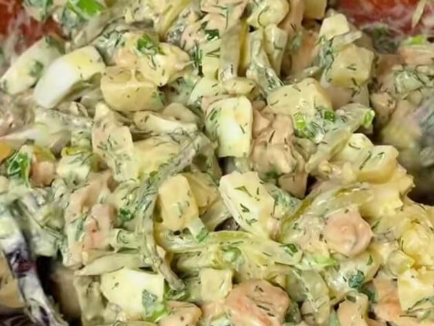 Этот простой салат может посоревноваться с 