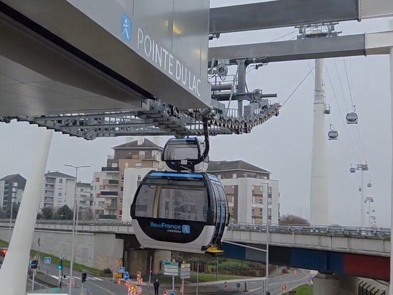 Во Франции открыли самую длинную в Европе канатную дорогу. Видео