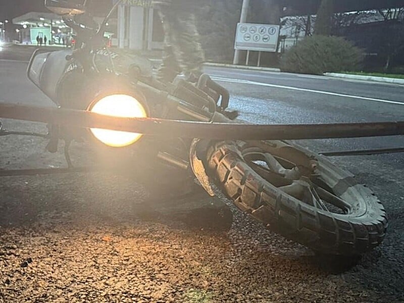 Українець намагався мотоциклом прорватися через кордон до Румунії. Відео