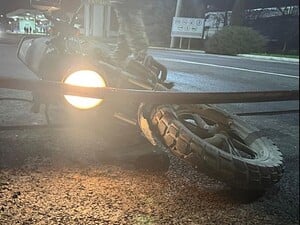 Украинец пытался на мотоцикле прорваться через границу в Румынию. Видео