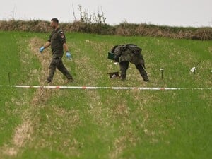 В Польше военный дрон упал возле дома. Что известно