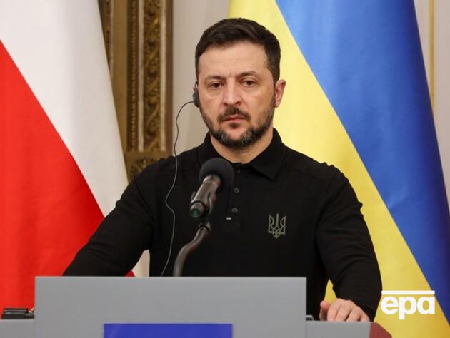 Зеленский прибыл в Польшу для встречи с Навроцким