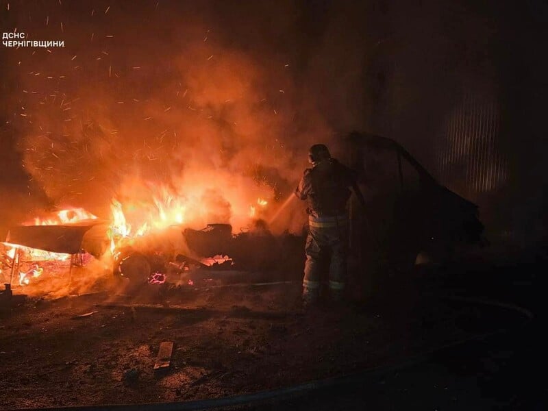 Более 650 дронов и 30 ракет. РФ атаковала 13 областей в Украине, цель – энергообъекты на западе страны. Фото 