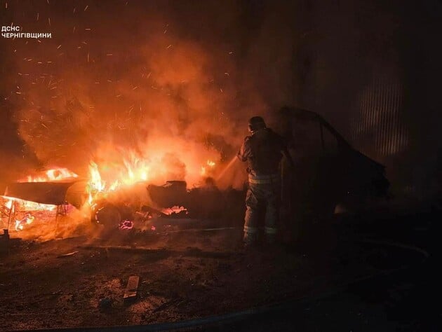 Более 650 дронов и 30 ракет. РФ атаковала 13 областей в Украине, цель – энергообъекты на западе страны. Фото 