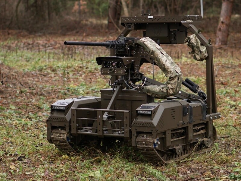 "Точка неповернення". У ЗСУ показали наземний дрон, який півтора місяця утримував позицію замість піхоти