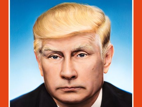 Der Spiegel поместил на обложку нового номера портрет Путина с прической Трампа