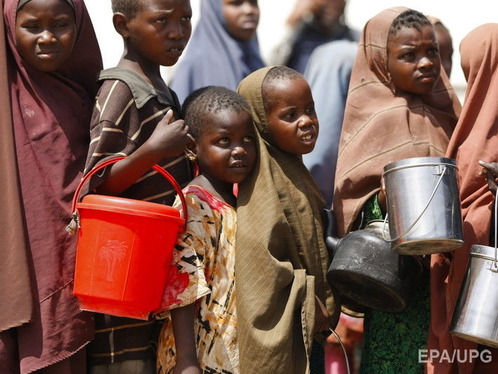У Сомалі за два дні 110 людей померли від голоду