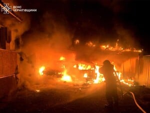 В Чернигове после удара РФ десятки тысяч людей остались без света