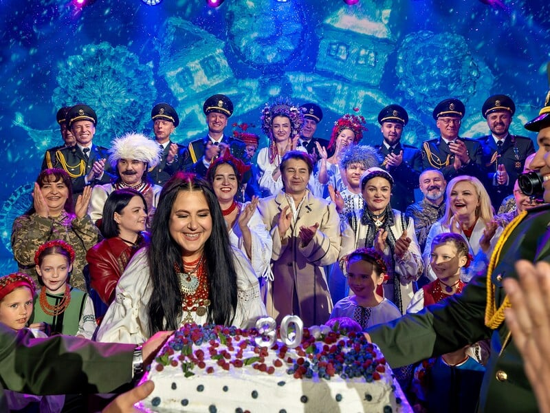 Роговцева з правнуком, Сумська й інші взяли участь у концерті 