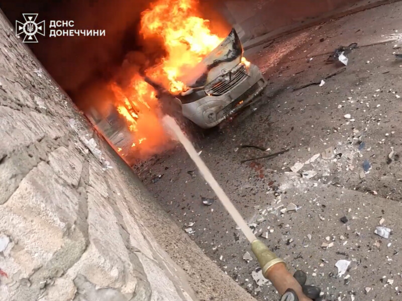 У Костянтинівці російські FPV-дрони прицільно били по волонтерах на Різдво