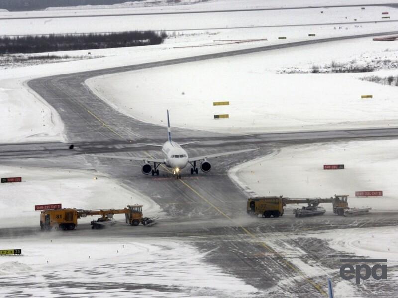 У Лапландії через сильний вітер літаки з’їхали зі смуги