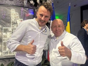 Клопотенко научил обладателя трех звезд Мишлен готовить традиционное рождественское блюдо