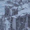 Руїни, присипані снігом. ЗСУ показали, як виглядає Куп'янськ із висоти. Фоторепортаж