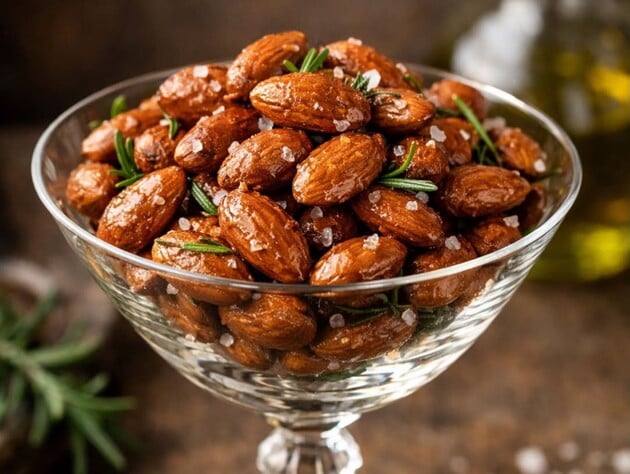 Удивите гостей этой изысканной закуской из миндаля. Готовится 10 минут, а получается невероятно вкусно